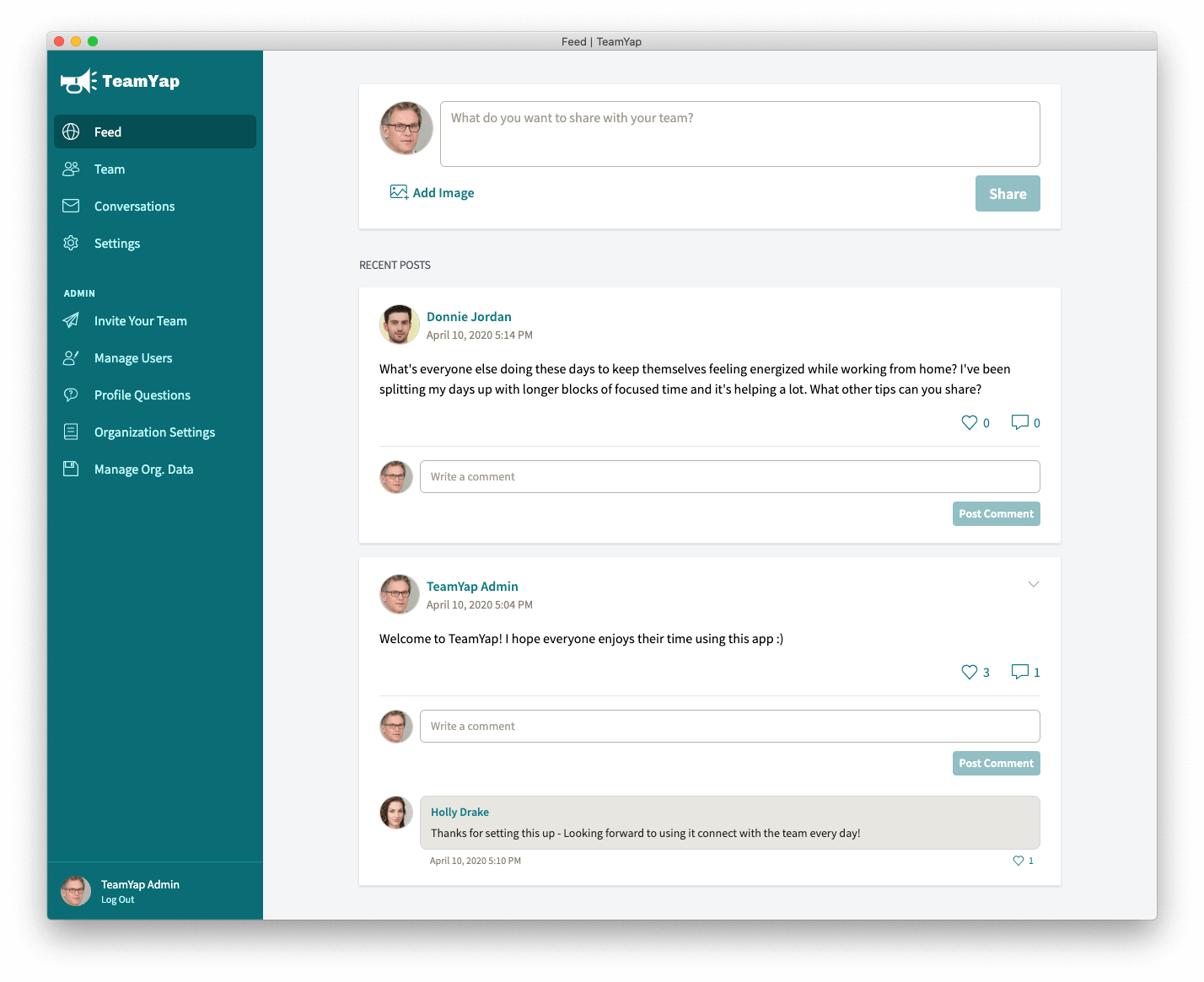 TeamYap screenshot
